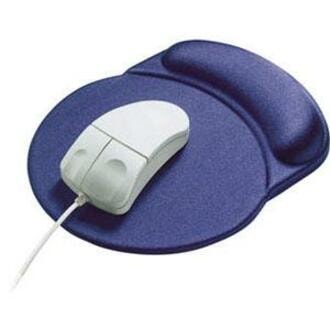 DAC Super-Gel Mouse Pad/Wrist Rest, Racetrack Design, Blue (MP-123)