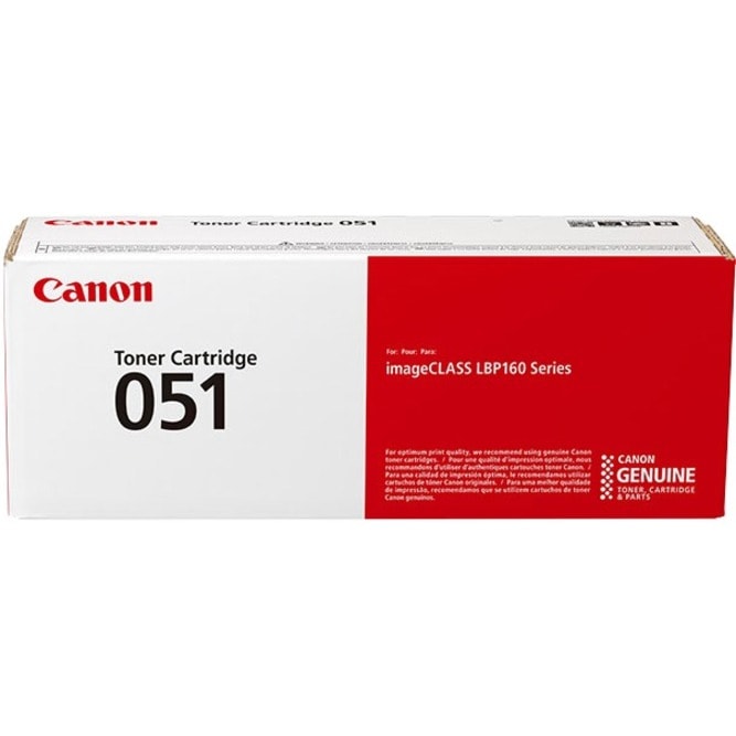 Canon toner cartridge 051 packaging on a white background