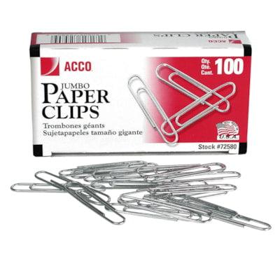 PAPER CLIPS 1 7/8 LONG PLAIN