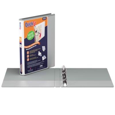 QUICKFIT BINDER 5/8 GREY