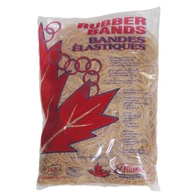 1LB BAG OF RUBBER BANDS ASSTD