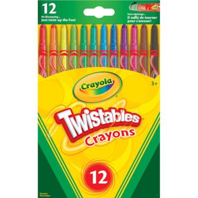 TWISTABLES CRAYONS 12 CT