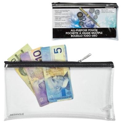 CLEAR MULTI-PURPOSE ZIP BAG