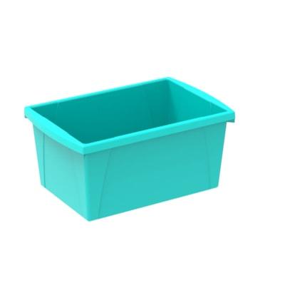 STOREX CLSSRM STORBIN TEAL 21L