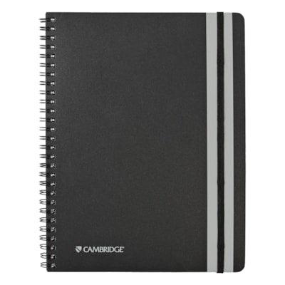 NOTEBOOK BLACK WITH GREY STRIP