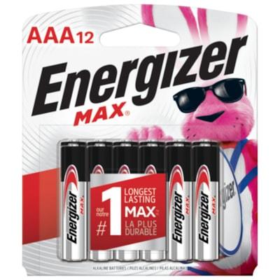 BATTERY ENERGIZER MAXAAA 12/PK