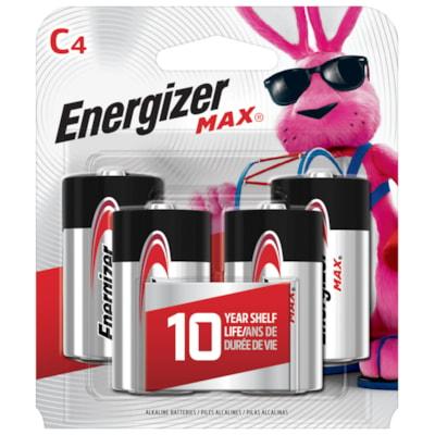ENERGIZER MAX C BATTERY 4/PK