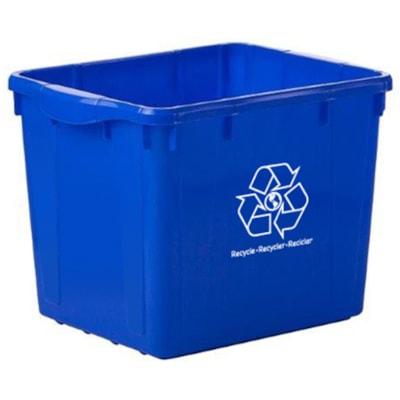 16 GAL. CURBSIDE RECYCLING BIN