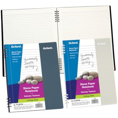 OXFORD STONE NOTEBOOK 8.5X6.5