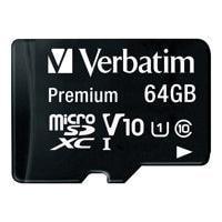 64GB MICROSDXC CLASS10 W/ADAPT