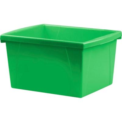 STOREX CLSSRM STOR BIN GRN 15L