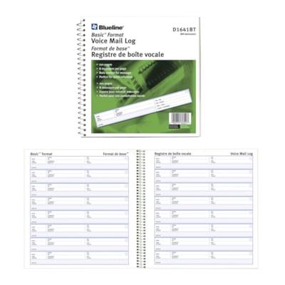 BLUELINE VOICE MAIL LOGS