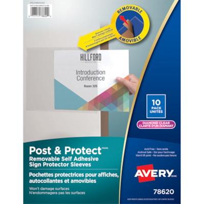 AVERY SIGN PROTECTOR SLEEVES