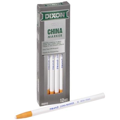 DIXON PHANO CHINA MARKERS WHT
