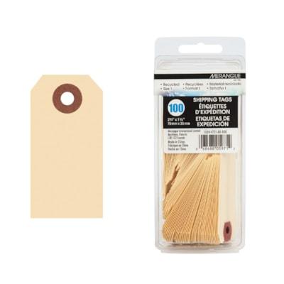 100PK SHIPPING TAGS, 2-3/4 X