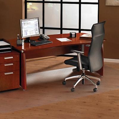 Floortex Cleartex Unomat Anti-Slip Chair Mat For Hard Floors and Carpets, Clear, 48" x 60"*