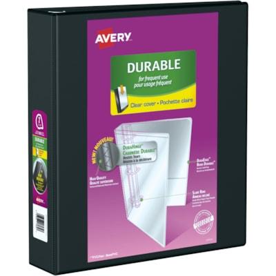 AVERY 2 D RINGER BINDER BLACK