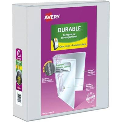 AVERY VIEW D-BINDER 3 WHT