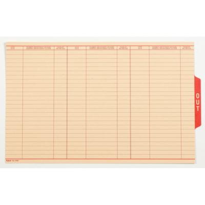 OUT GUIDE LTR END TAB