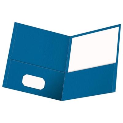 TWIN POCKET PORTFOLIO, LT BLUE