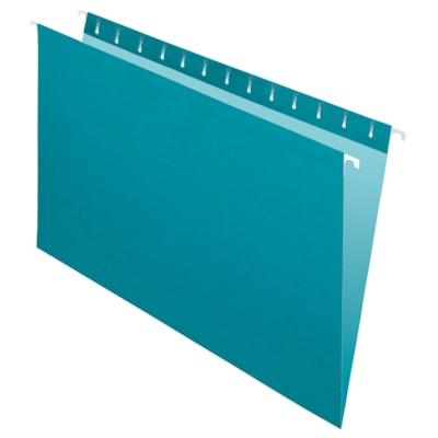 HANGING FOLDERS TEAL LEGAL
