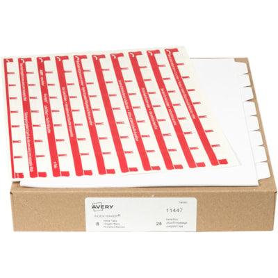 INDEX MAKER LASR DIVIDERS 8TAB