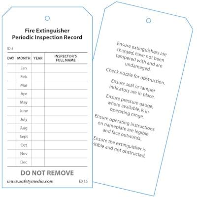 FIRE EXTINGUISHER INSPECTION T