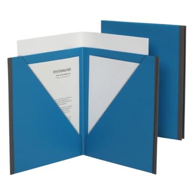 PENDAFLEX 3 POCKET FOLDER BLUE