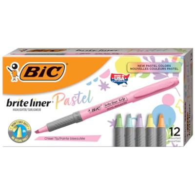 BIC B-LINER PASTEL DZN BX-AST