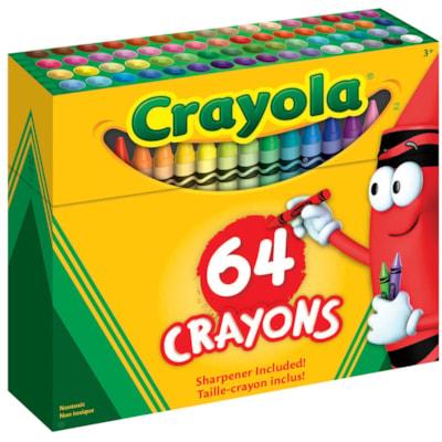 CRAYOLA CRAYONS 64 CT