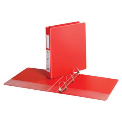 G&T D RING 1.5 BINDER RED-LTR