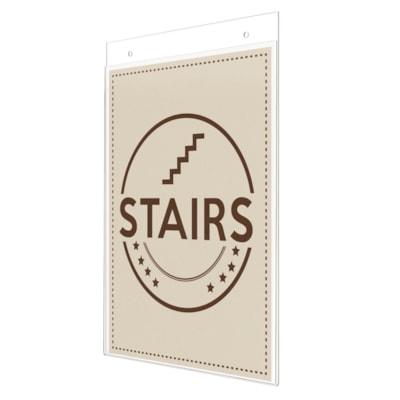 ANTI GLARE SIGN HOLDER