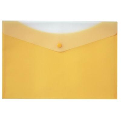 ENVELOPE-2 POCKET POLY LEMON