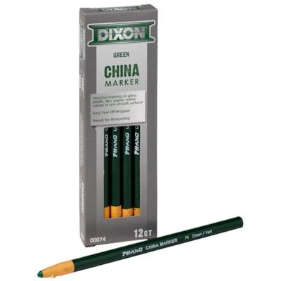 DIXON CHINA MARKERS GREEN 12