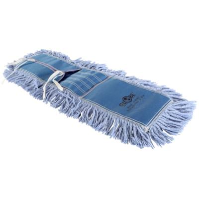 DUST MOP HEAD 24 X5 BLUE T/ON