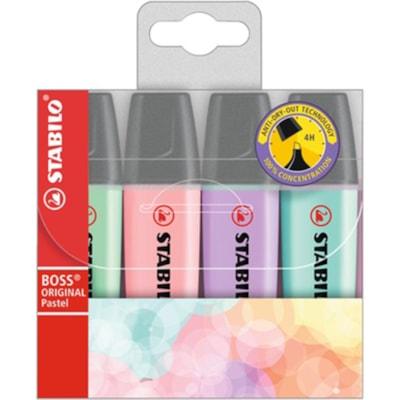 STABILO BOSS PASTEL HILITER 4
