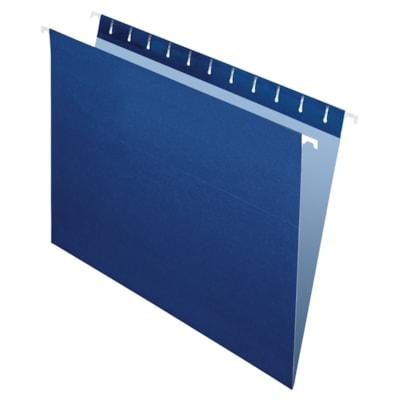 HANGING FOLDERS NAVY LETTER