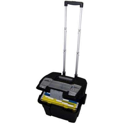 STOREX WHEELED FILE CART