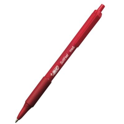 BALLPT PEN MED.RED RETRACTABLE