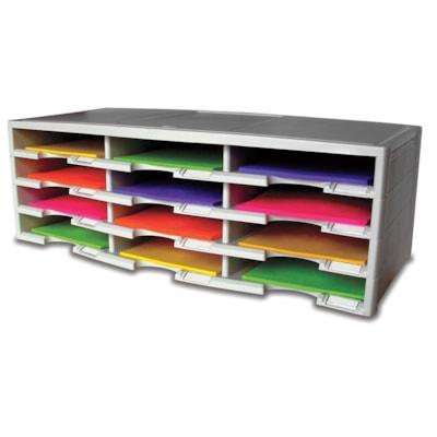 12 COMPARTMENT ORGANIZER GREY