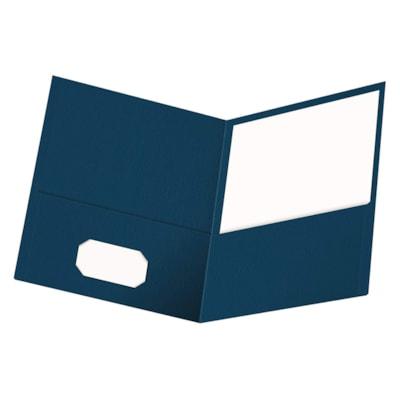 TWIN POCKET PORTFOLIO, BLUE
