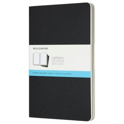 CAHIER JOURNAL BLACK DOT 3/PK