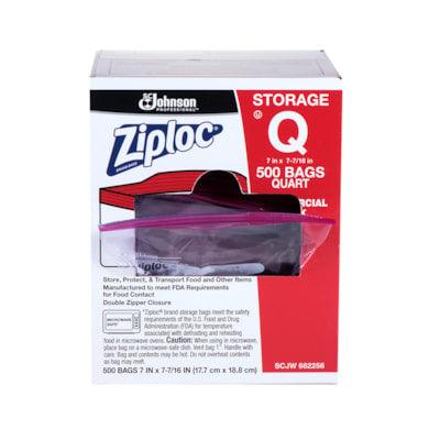 ZIPLOC STORAGE BAGS 1.75MIL