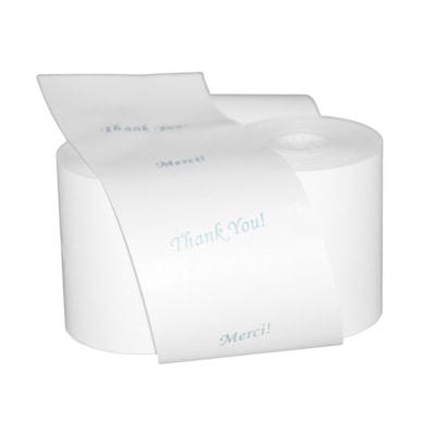 PRE-PRINTED THERMAL ROLLS W/