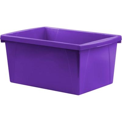 STOREX CLSSRM STORBIN PURP 21L