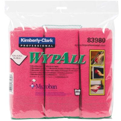 MICROFIBRE CLOTH 6PK RED