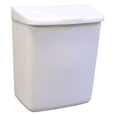 FEM HY WASTE RECEPTACLE WHITE