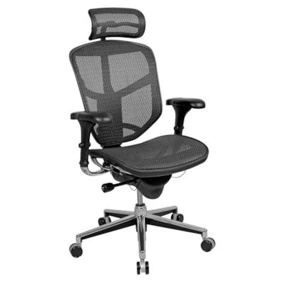WP PRO ERGO MESH HB BLK W/HR