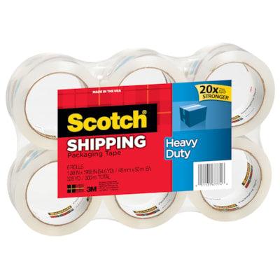 SCOTCH HEAVY DUTY PKG TAPE 6PK