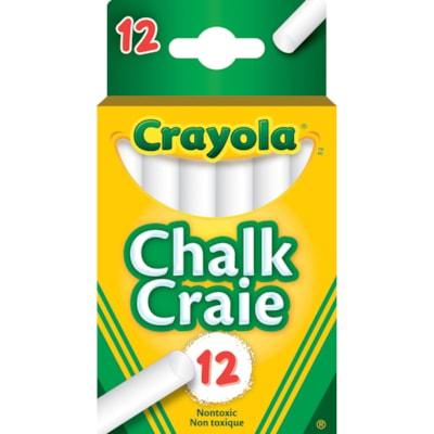 CHALK DUSTLESS NON TOXIC WHT
